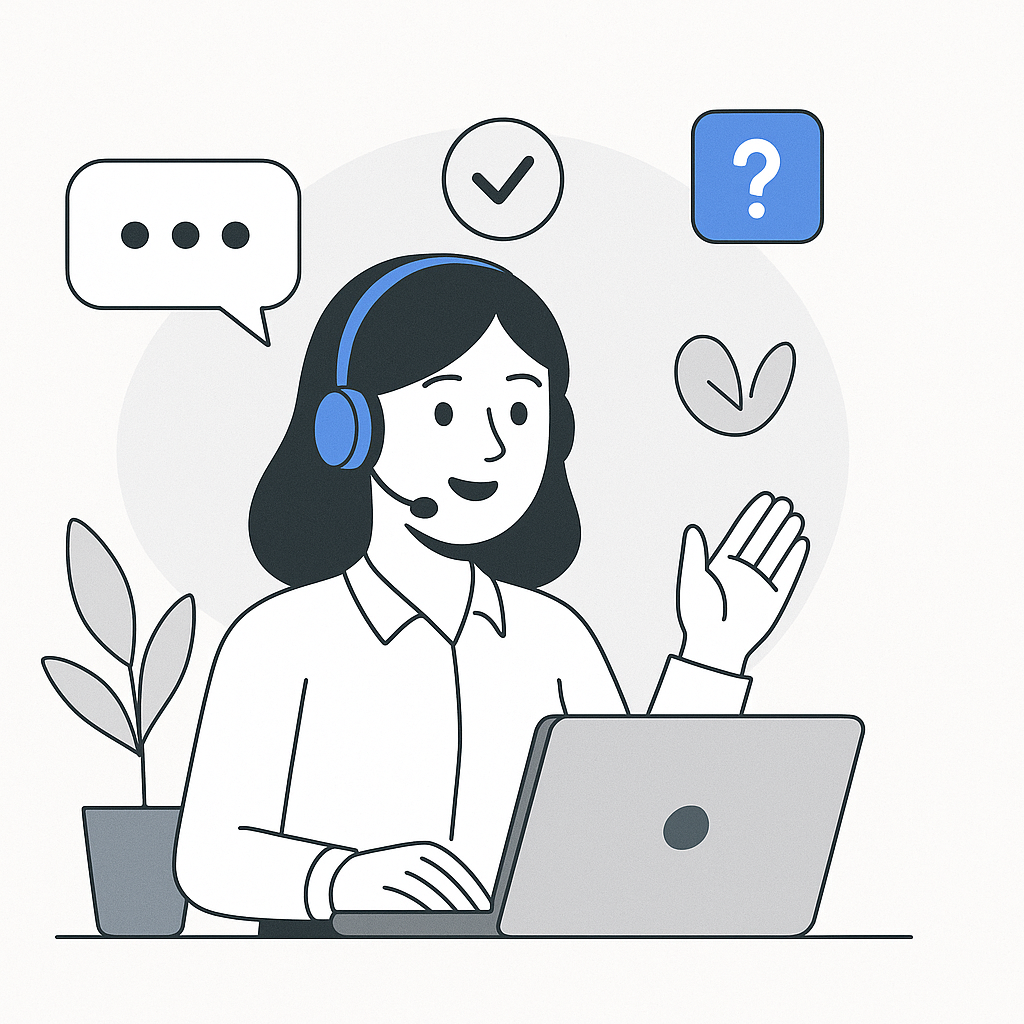 Customer Support Illustration